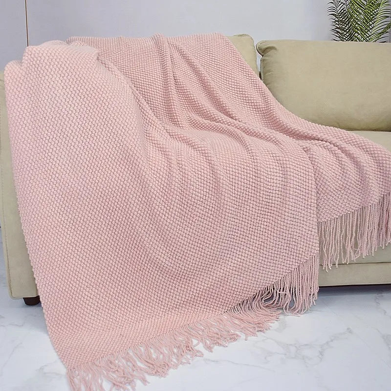 Decorative Knitted Blanket