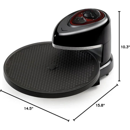 Fast delivery.Pizzazz Plus Rotating Oven, Black
