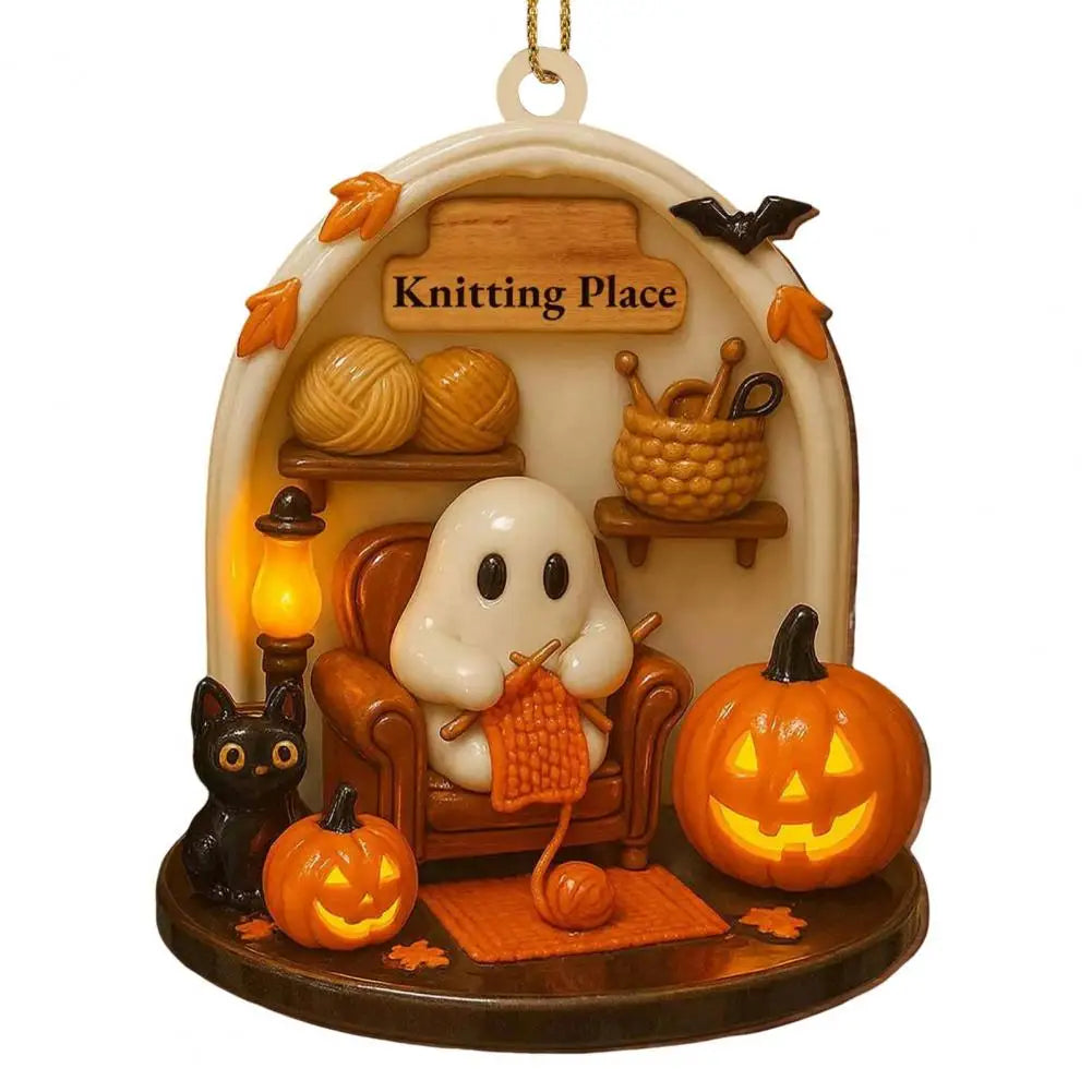 Warm Spooky Halloween Ornaments