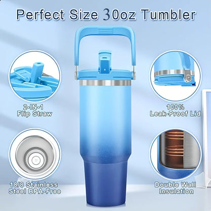 Large Capacity Stainless Steel Vacuum Tumbler