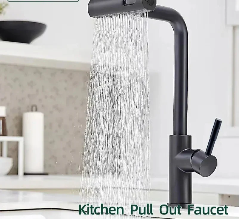 Stainless Steel Pull down Water tap