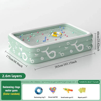 Large Folding Swimming Pool