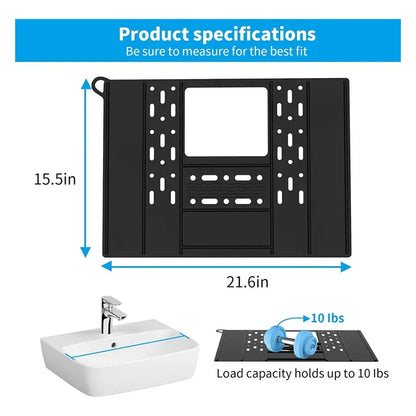 Silicone Bathroom Sink Mat