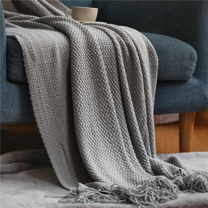 Decorative Knitted Blanket