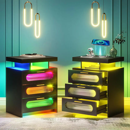 LED Night Stand with Motion Sensor Lights