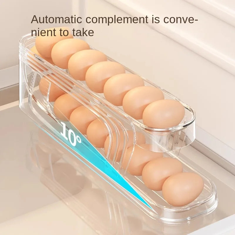 Automatic Roll Down Egg Basket