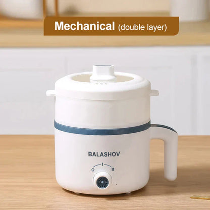 220V Multi-Function Electric Rice Cooker (Single/Double Layer)