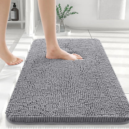 Thick Absorbent Shaggy Bath Mat