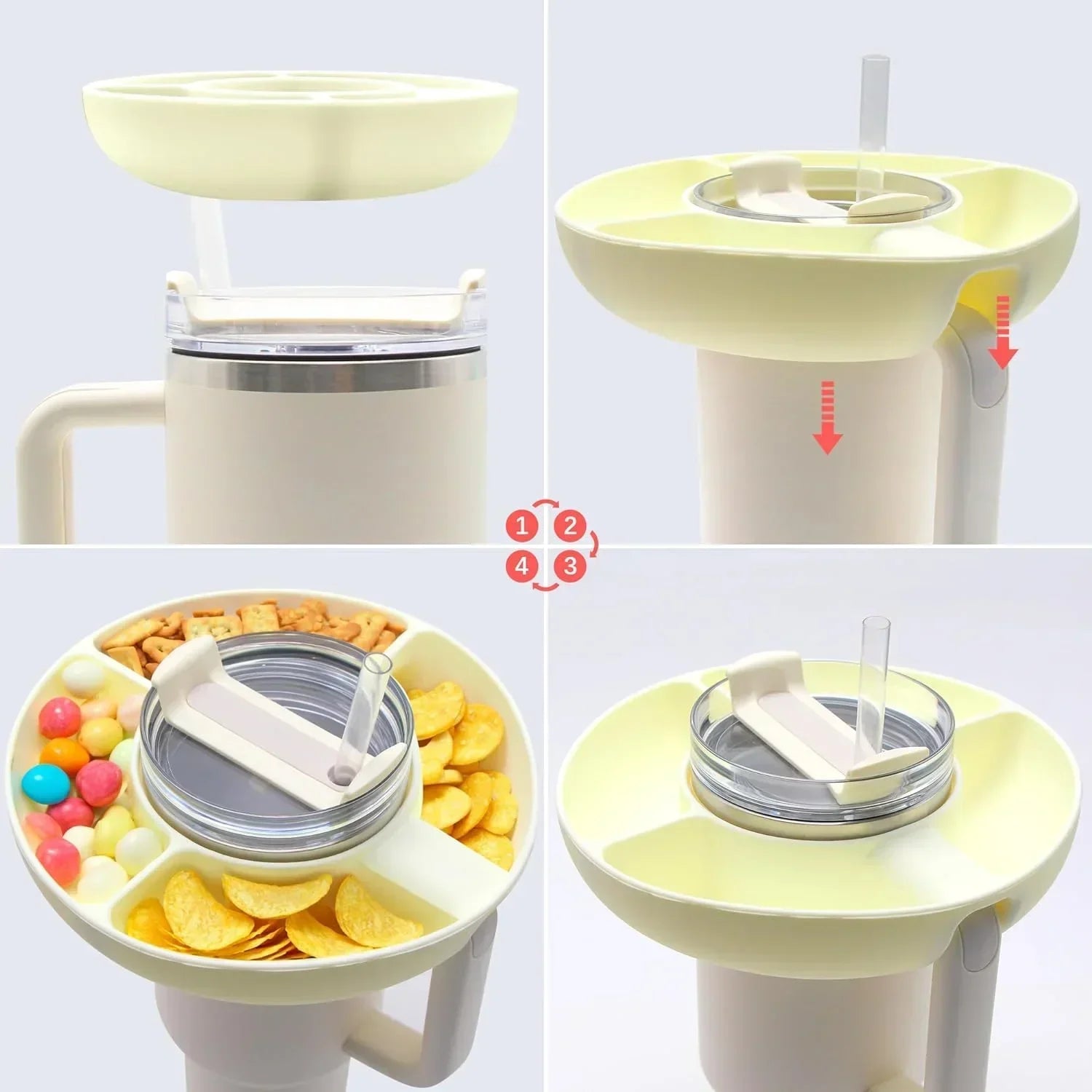 Silicone Snack Tray - MONLANE