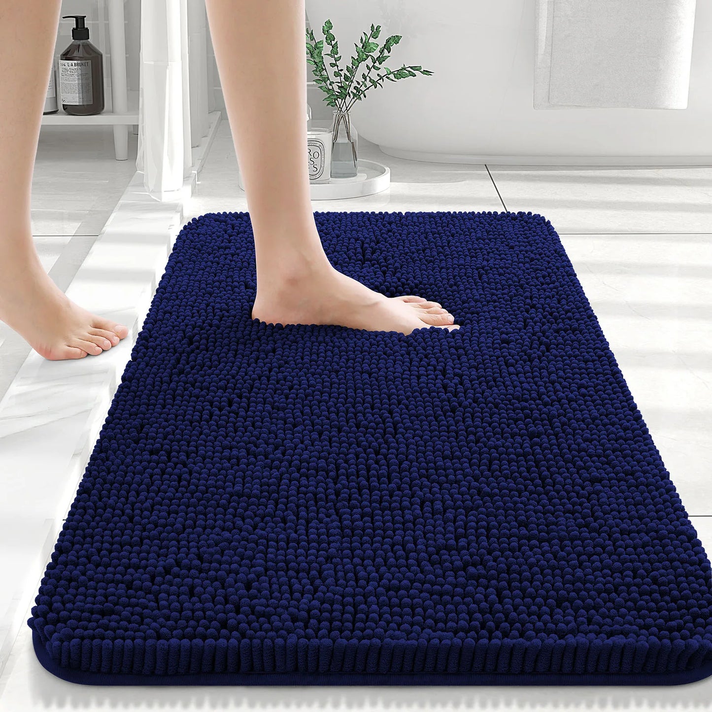 Thick Absorbent Shaggy Bath Mat
