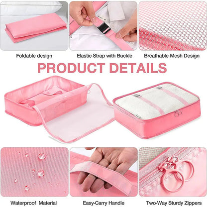 Travel Packing Cubes Set