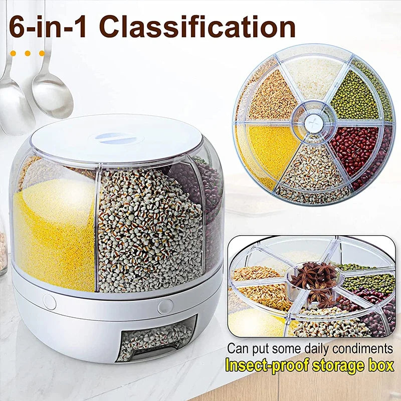 360 Degree Rotating grain Dispenser