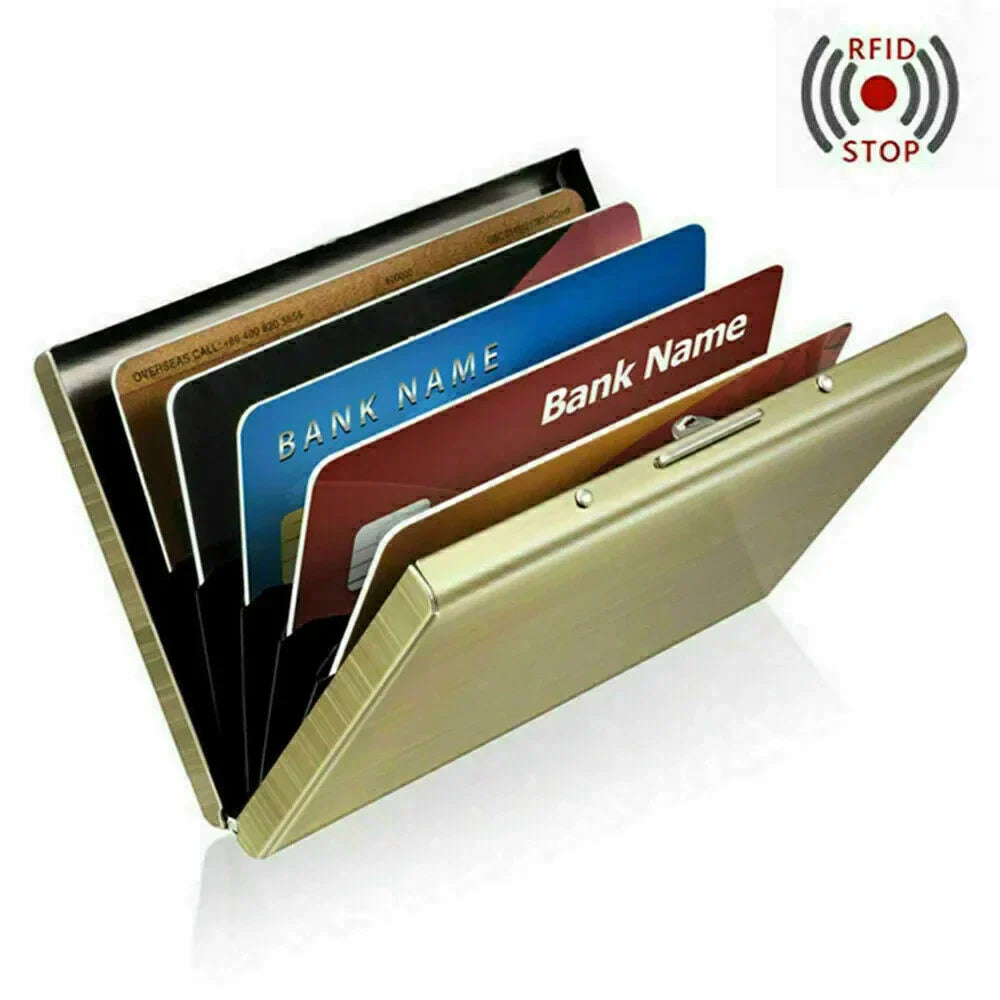 Fashion Aluminum Antimagnetic Card Holder - MONLANE