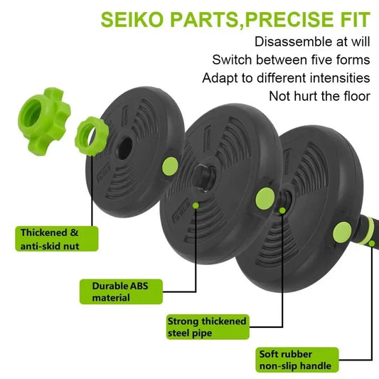 4-in-1 Adjustable Dumbbells Set