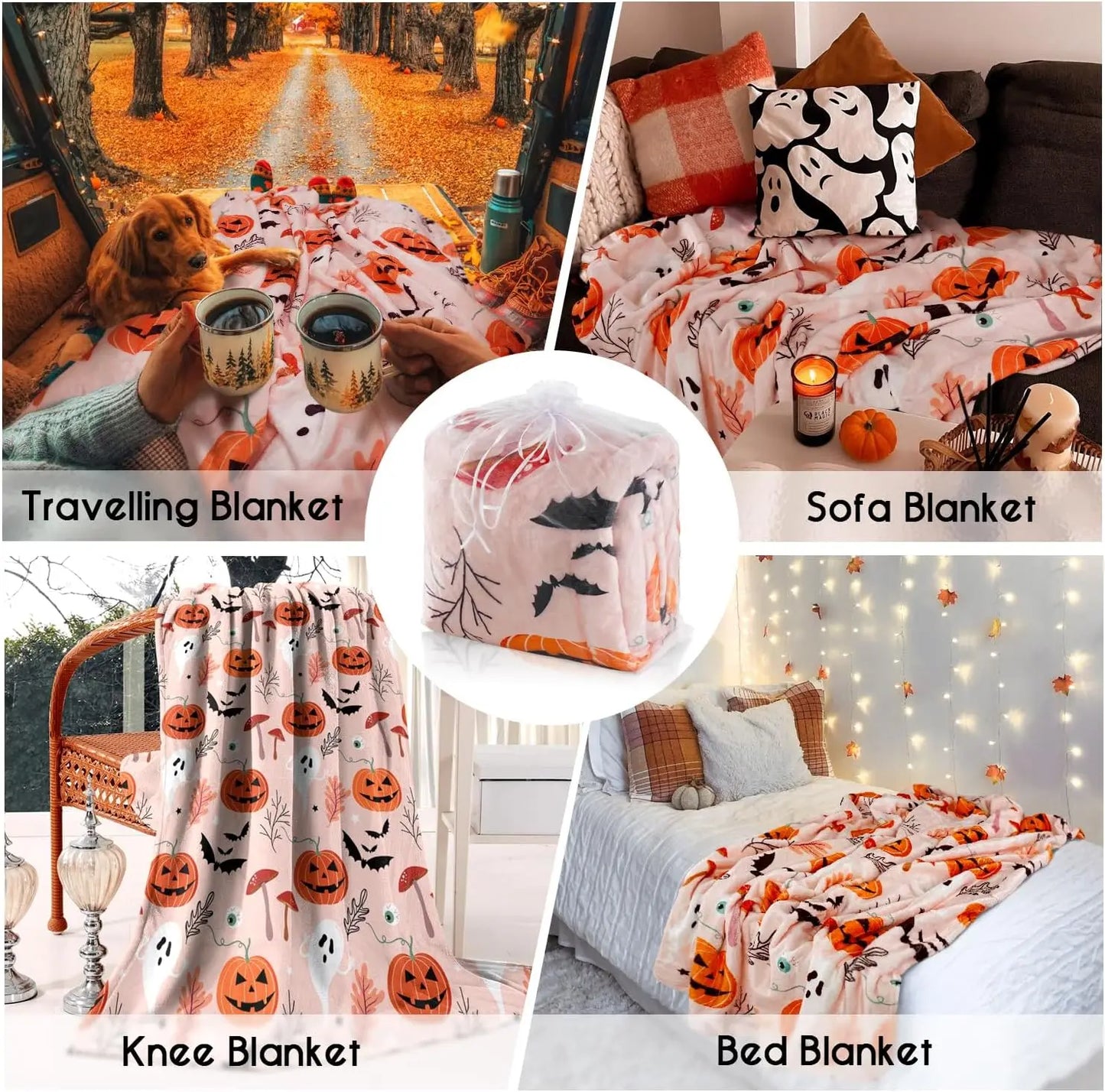 Halloween Fleece Blanket
