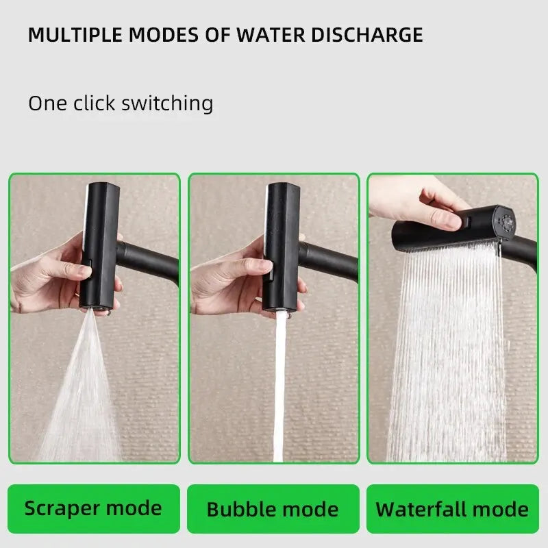 Stainless Steel Pull down Water tap