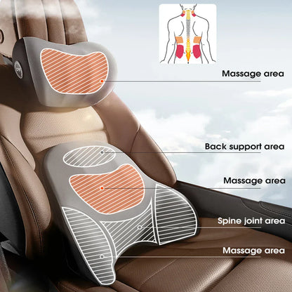 Car Massage Neck and waist Pillow - MONLANE
