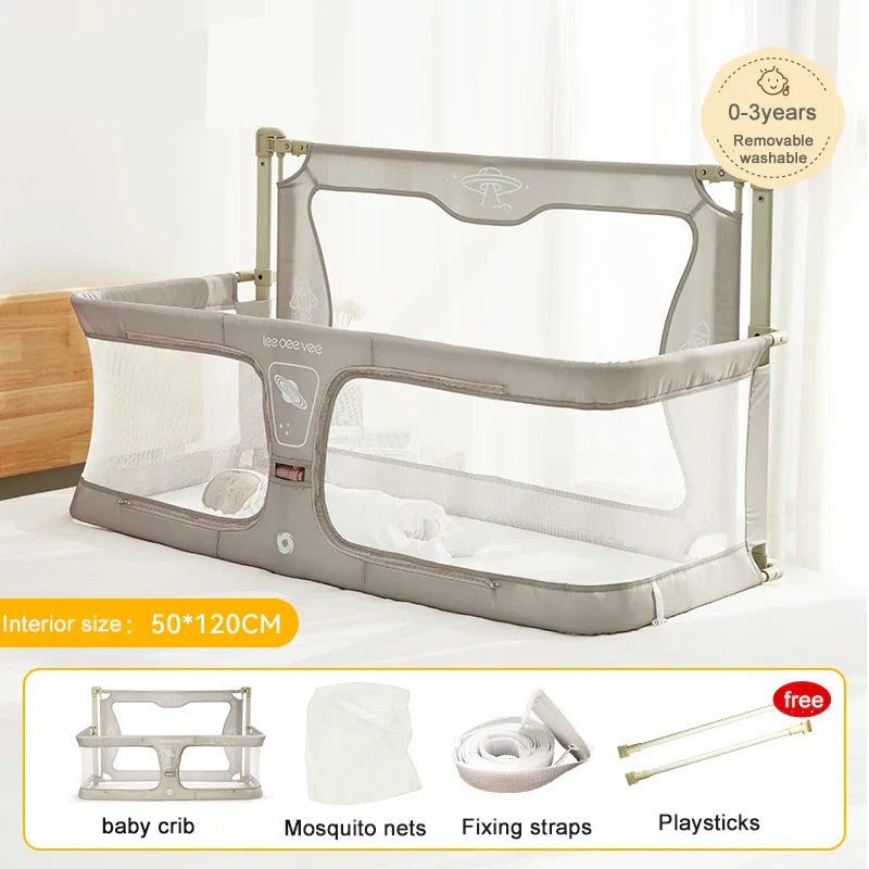 3 In 1 Baby Bed Guardrail Crib