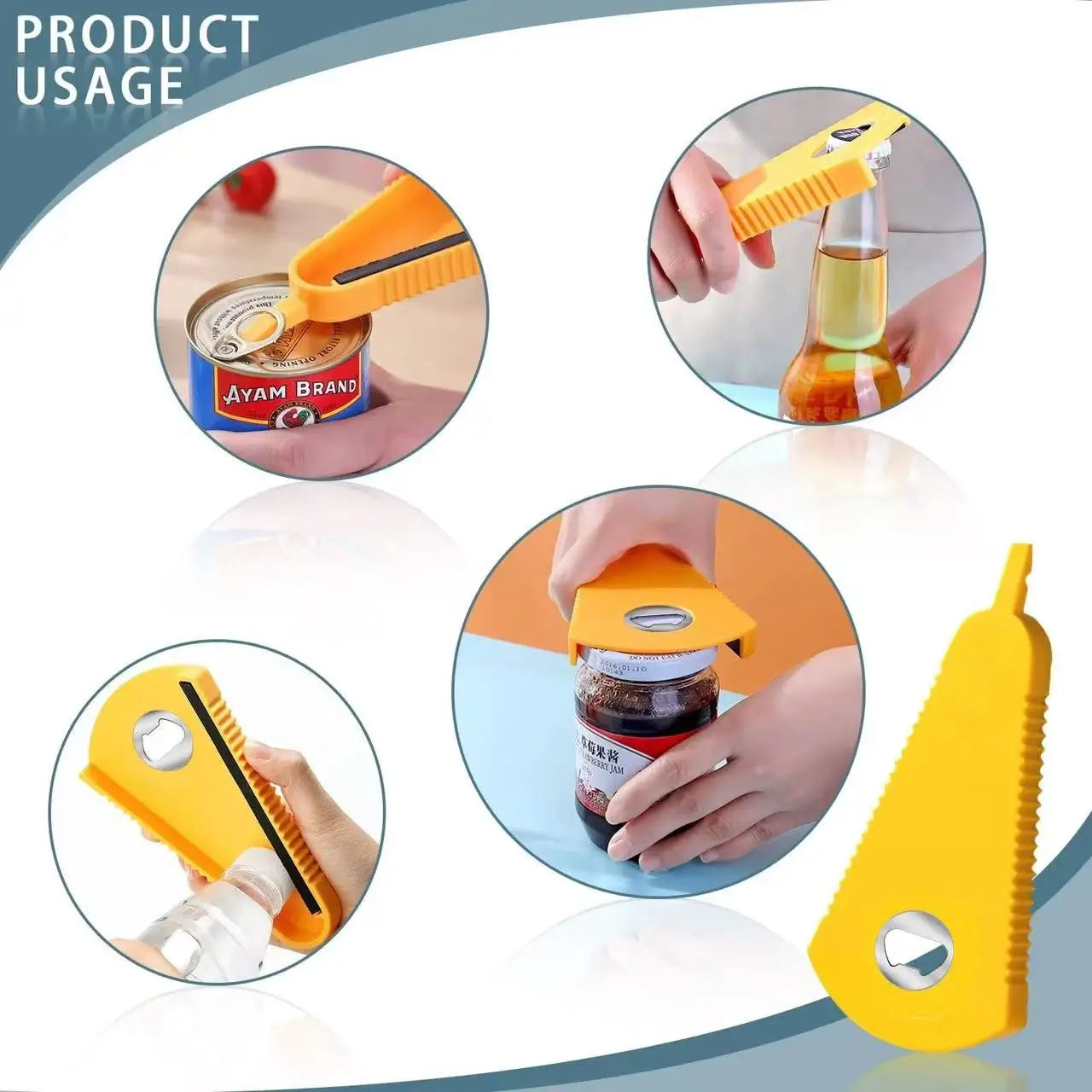 Multifunctional Bottle and Jar Opener - MONLANE