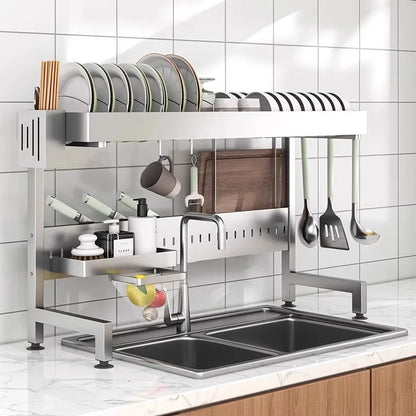 Adjustable Over The Sink Drying Rack