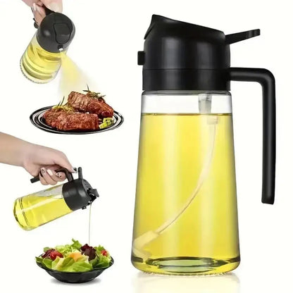 2 in 1 Oil Dispenser and Oil Sprayer