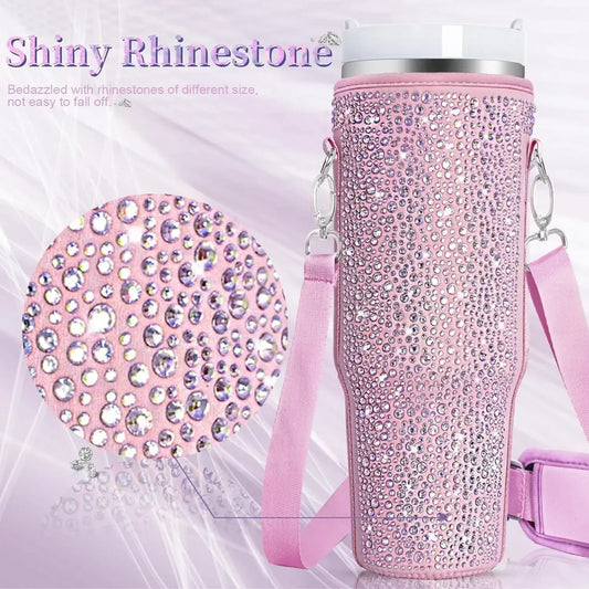 Shiny Diamond Mug Sleeves For Stanley