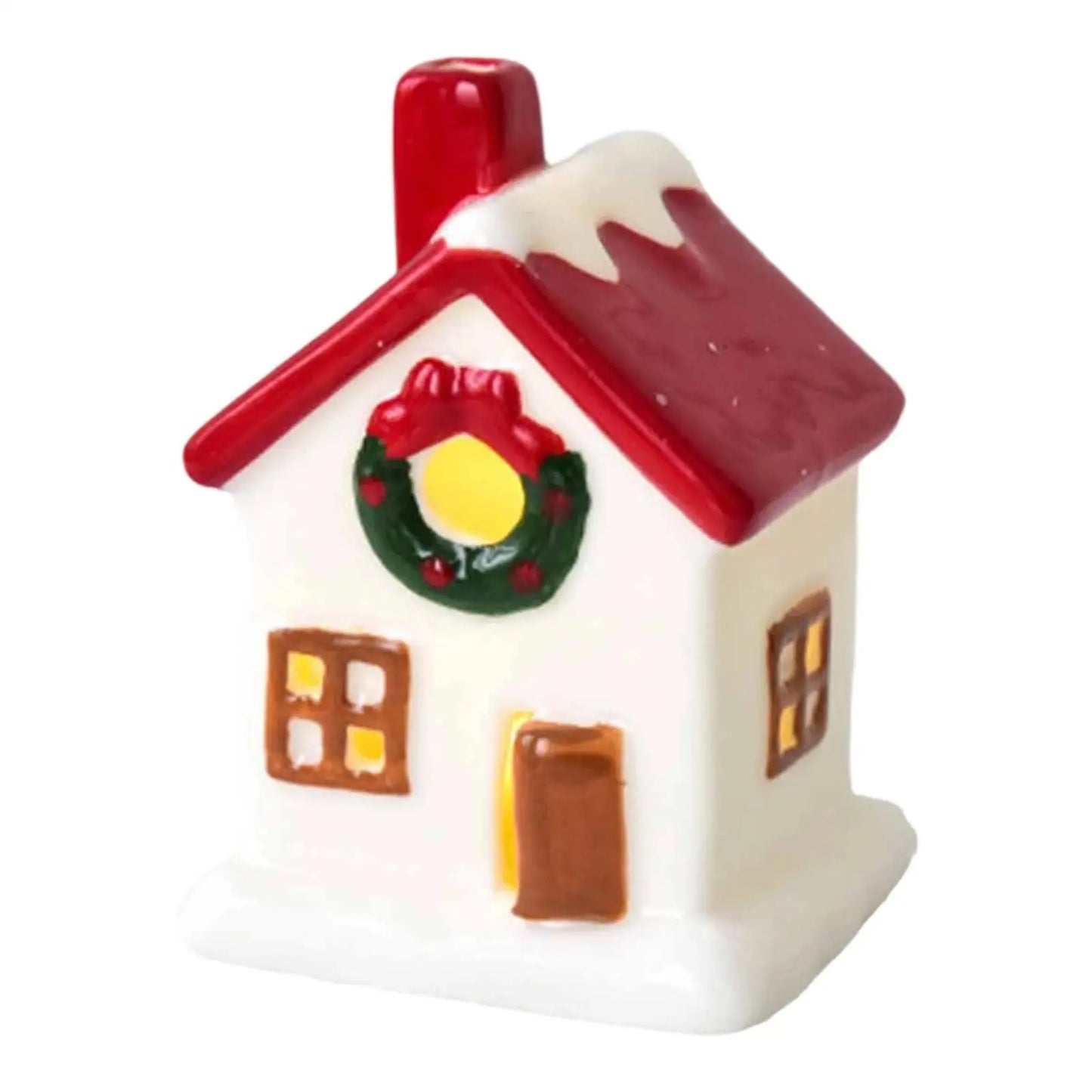Ceramic Christmas Village House Decoration