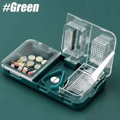 3 in 1 Pill Cutter & Storage
