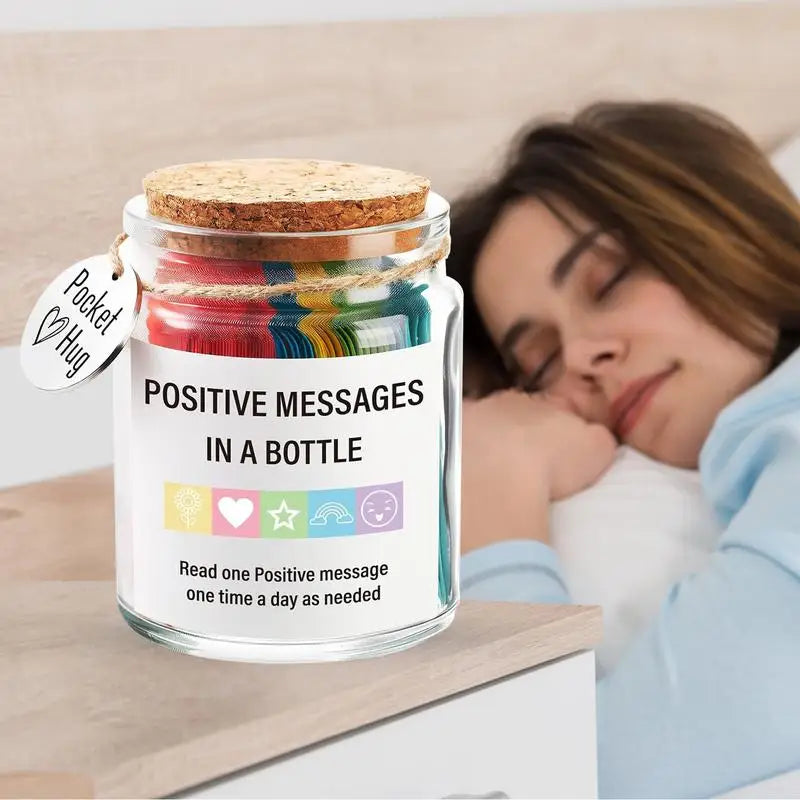 Mental Health Affirmation Messages Jar