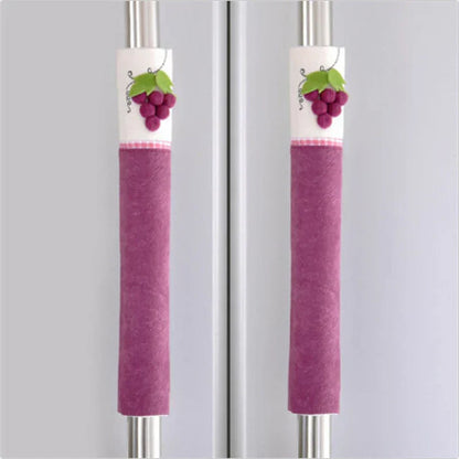 2Pcs Refrigerator Door Handle Cover
