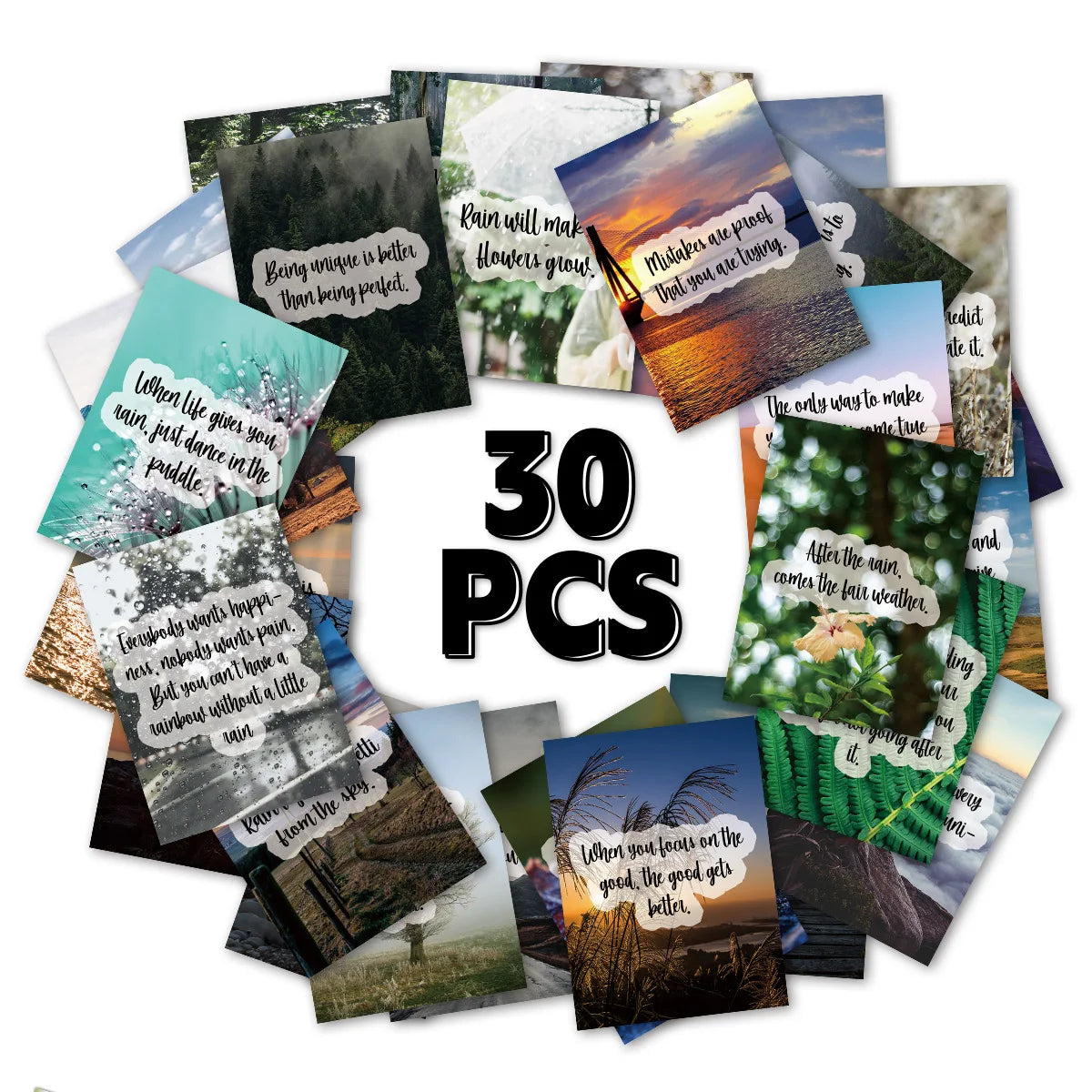 30Pcs Daily Affirmation Cards for Women