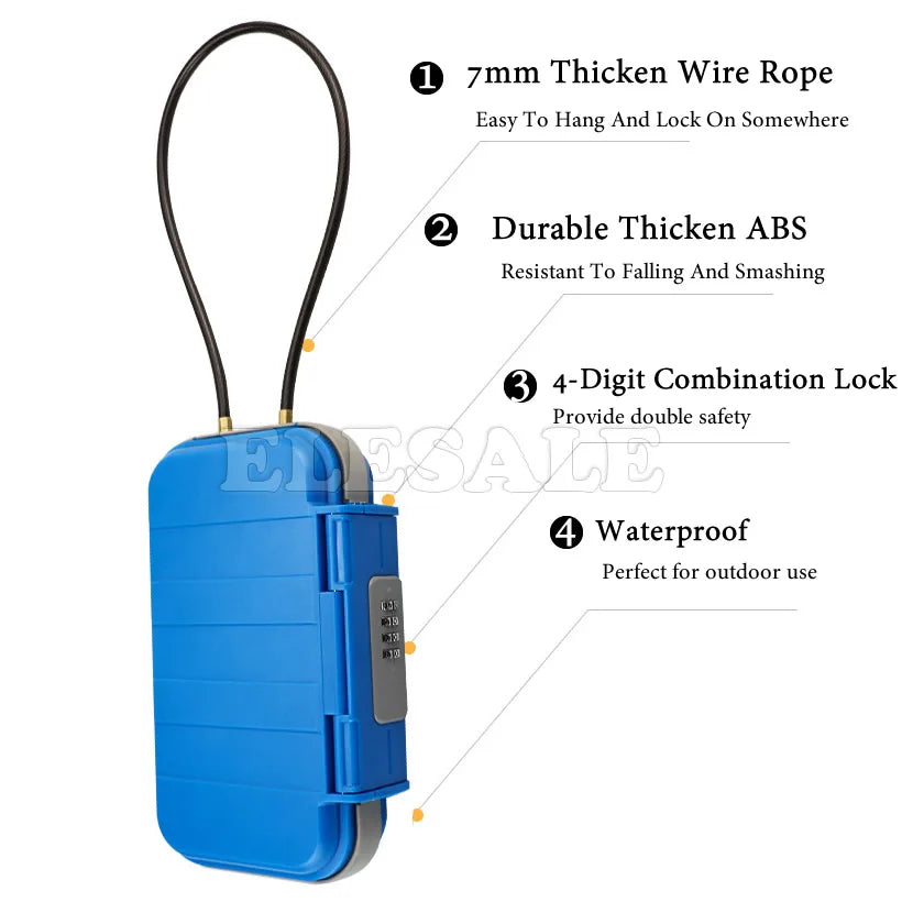 Portable Beach Safe Box 4