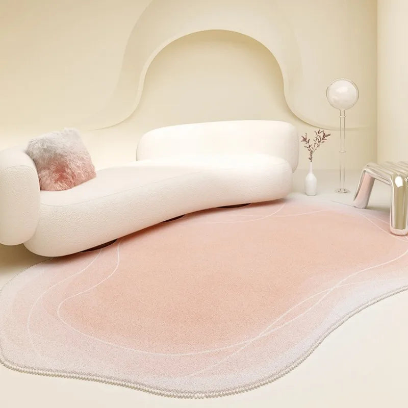 Irregular Plush Lounge Rug