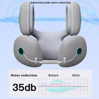 3D Noise Cancelling Neck Pillow - MONLANE