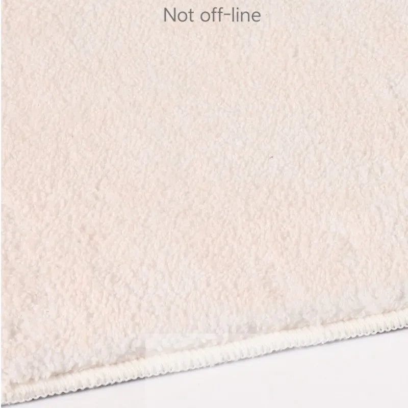 Irregular Plush Lounge Rug