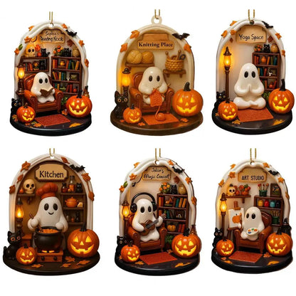 Warm Spooky Halloween Ornaments