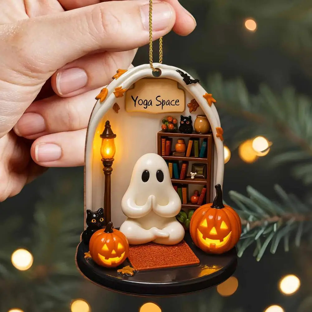 Warm Spooky Halloween Ornaments