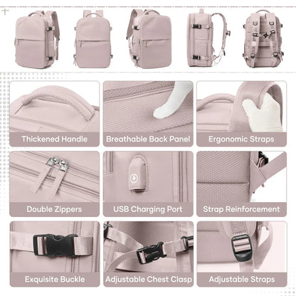 Air Vacuum Compressed Travel Backpack