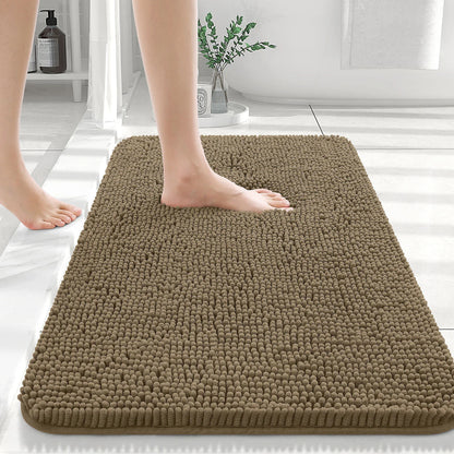 Thick Absorbent Shaggy Bath Mat