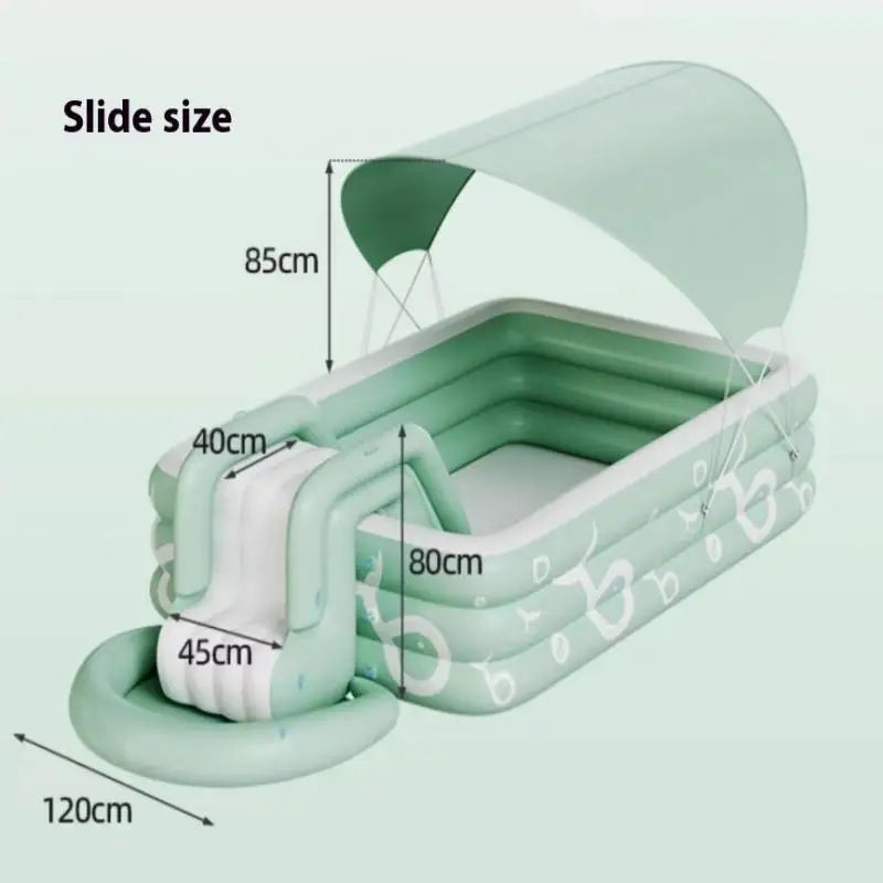 Large Folding Swimming Pool