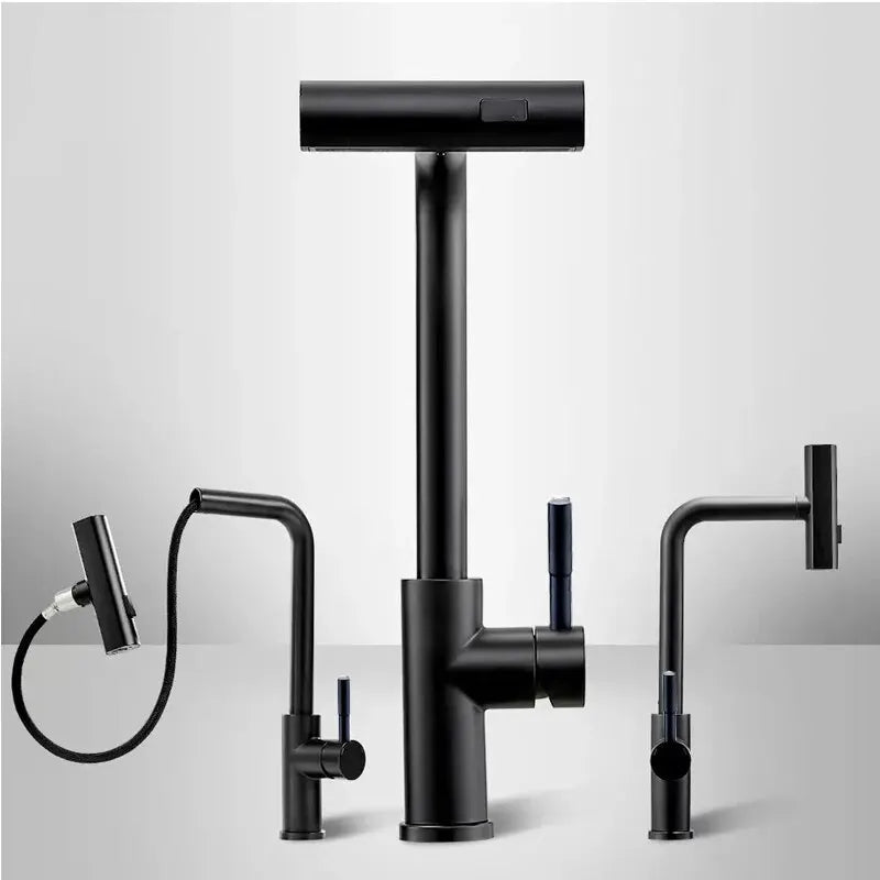 Stainless Steel Pull down Water tap