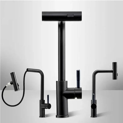 Stainless Steel Pull down Water tap