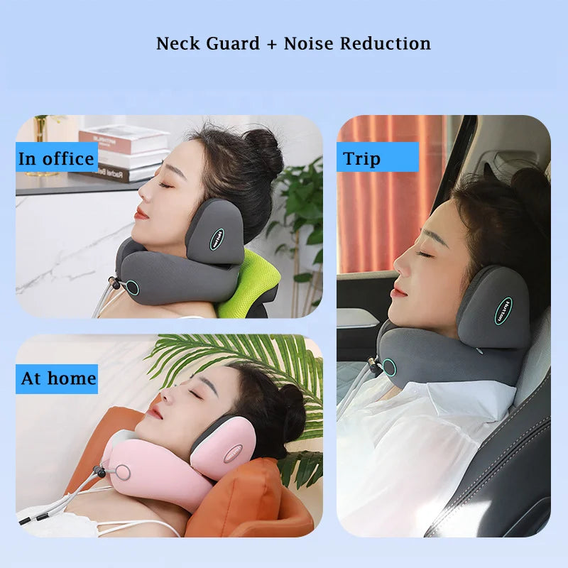 3D Noise Cancelling Neck Pillow - MONLANE