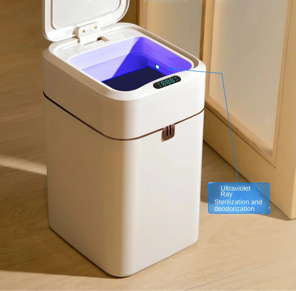 Smart Trash Can Automatic Sealing and Bag