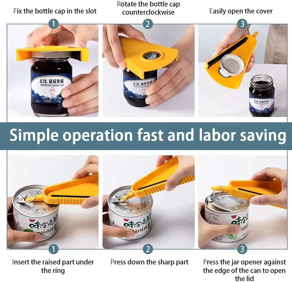 Multifunctional Bottle and Jar Opener - MONLANE
