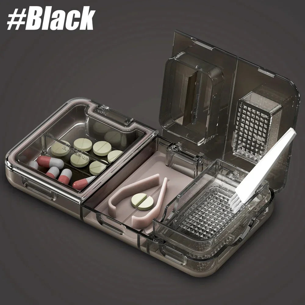 3 in 1 Pill Cutter & Storage