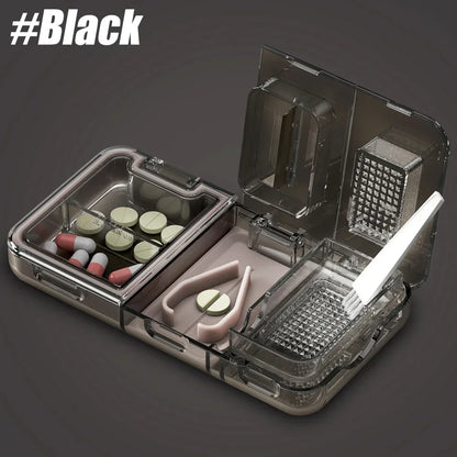 3 in 1 Pill Cutter & Storage