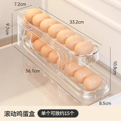 Automatic Roll Down Egg Basket