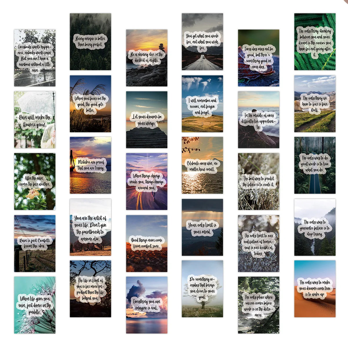 30Pcs Daily Affirmation Cards for Women