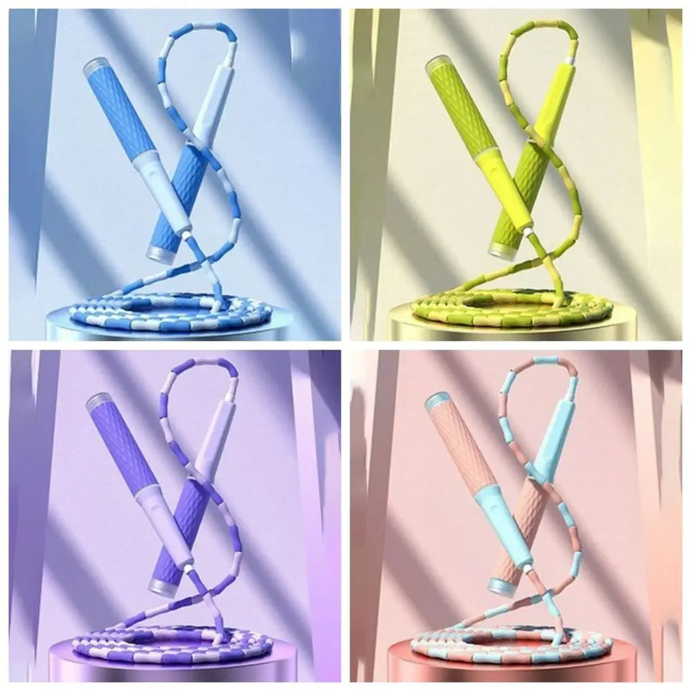 Adjustable Soft Beaded Jump Rope